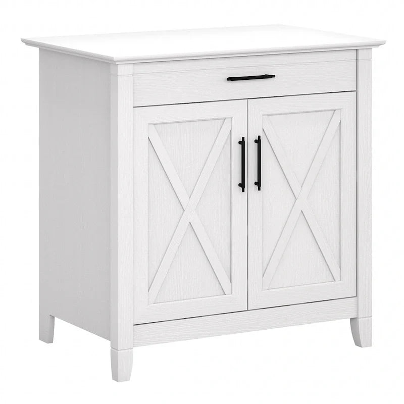 Key West secretaire met opbergkast van Bush Furniture
