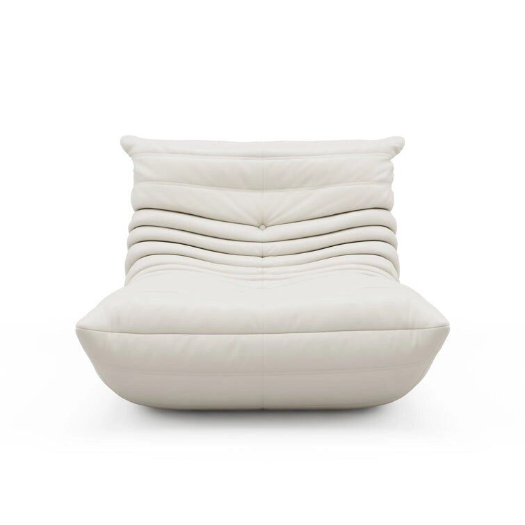 Furgle-Sofa aus Mikrofaserleder, ergonomisches Design, bequemes Bodensofa