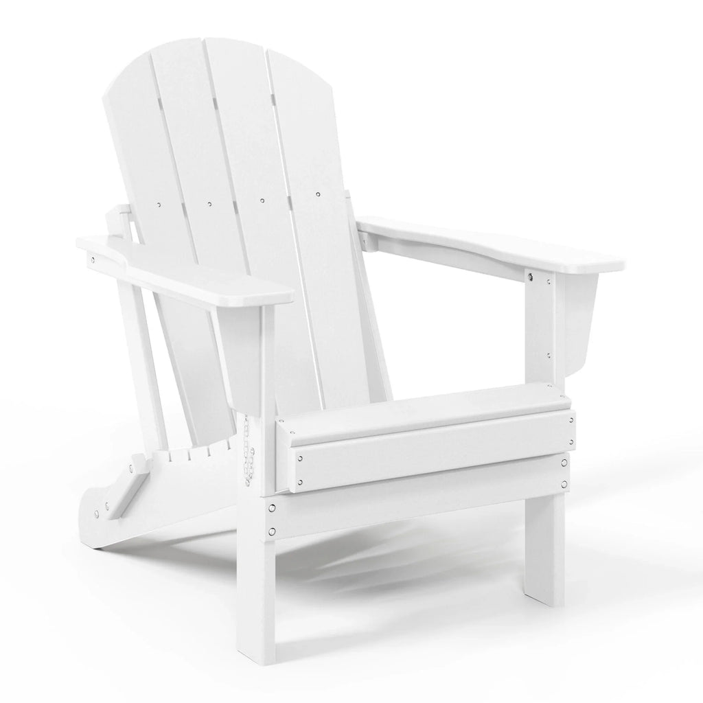 Polytrends Laguna Adirondack-Klappstuhl für die Terrasse, lichtecht und wetterbeständig