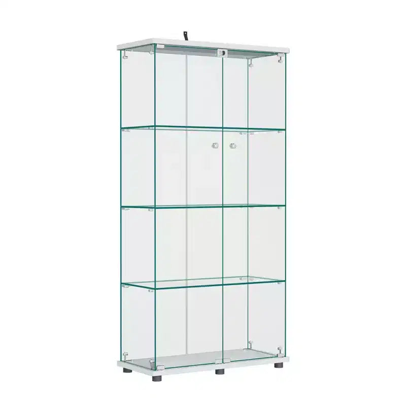 64.5 X 32 Glasvitrine, Sammlervitrine mit Schloss