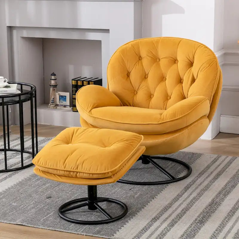 Polstersessel, TV-Sessel, Wohnzimmersessel mit Hocker