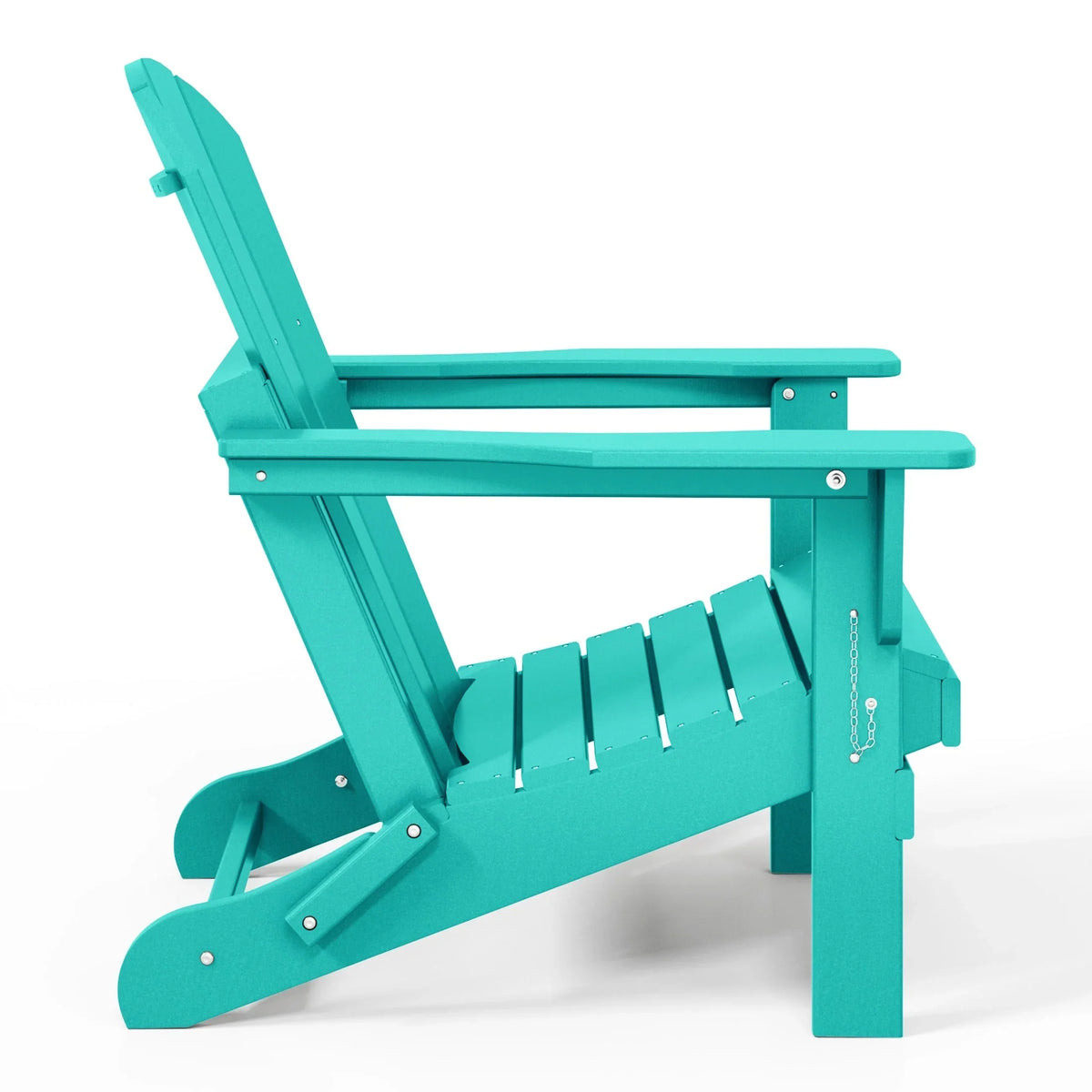 Polytrends Laguna Adirondack-Klappstuhl für die Terrasse, lichtecht und wetterbeständig