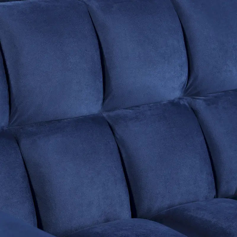 Klassisches ausziehbares, getuftetes und umbaubares Schlafsofa - 55W x 68L x 20H