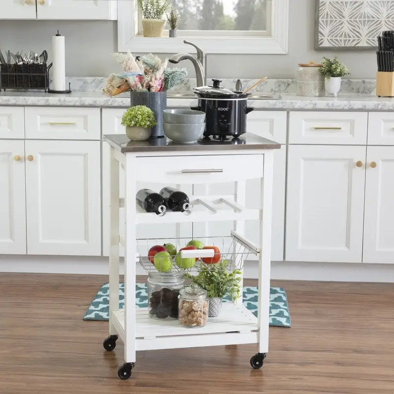 Carrello da cucina compatto e mobile Jake