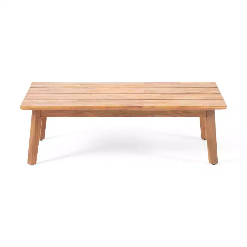 Set da conversazione da patio Christopher Knight Home Safira, 5 pezzi, in legno rustico di acacia con cuscini spessi