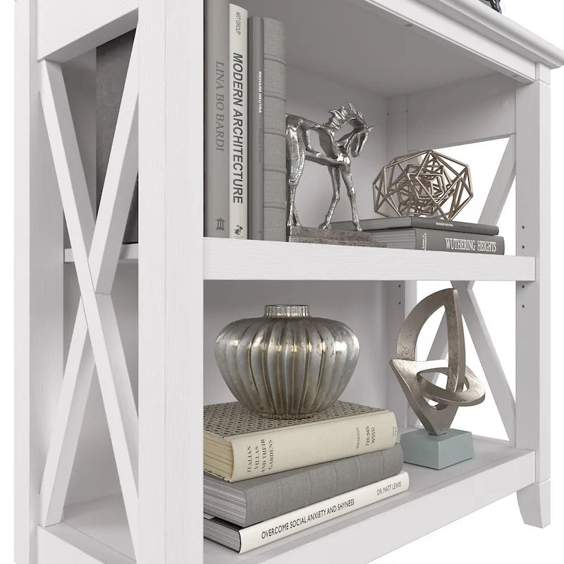 Kleines Bücherregal mit 2 Regalböden
