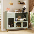 Sideboards mit Acryltür, Küchenschränke zur Aufbewahrung, Kaffeebartische aus Holz