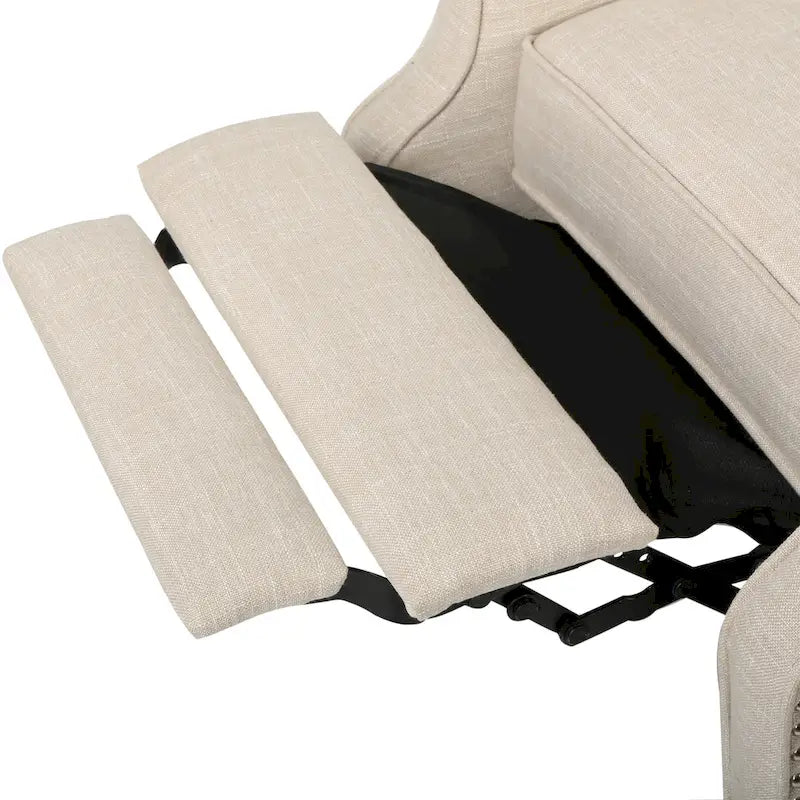 Fauteuils inclinables en tissu capitonné Walter (ensemble de 2) par Christopher Knight Home