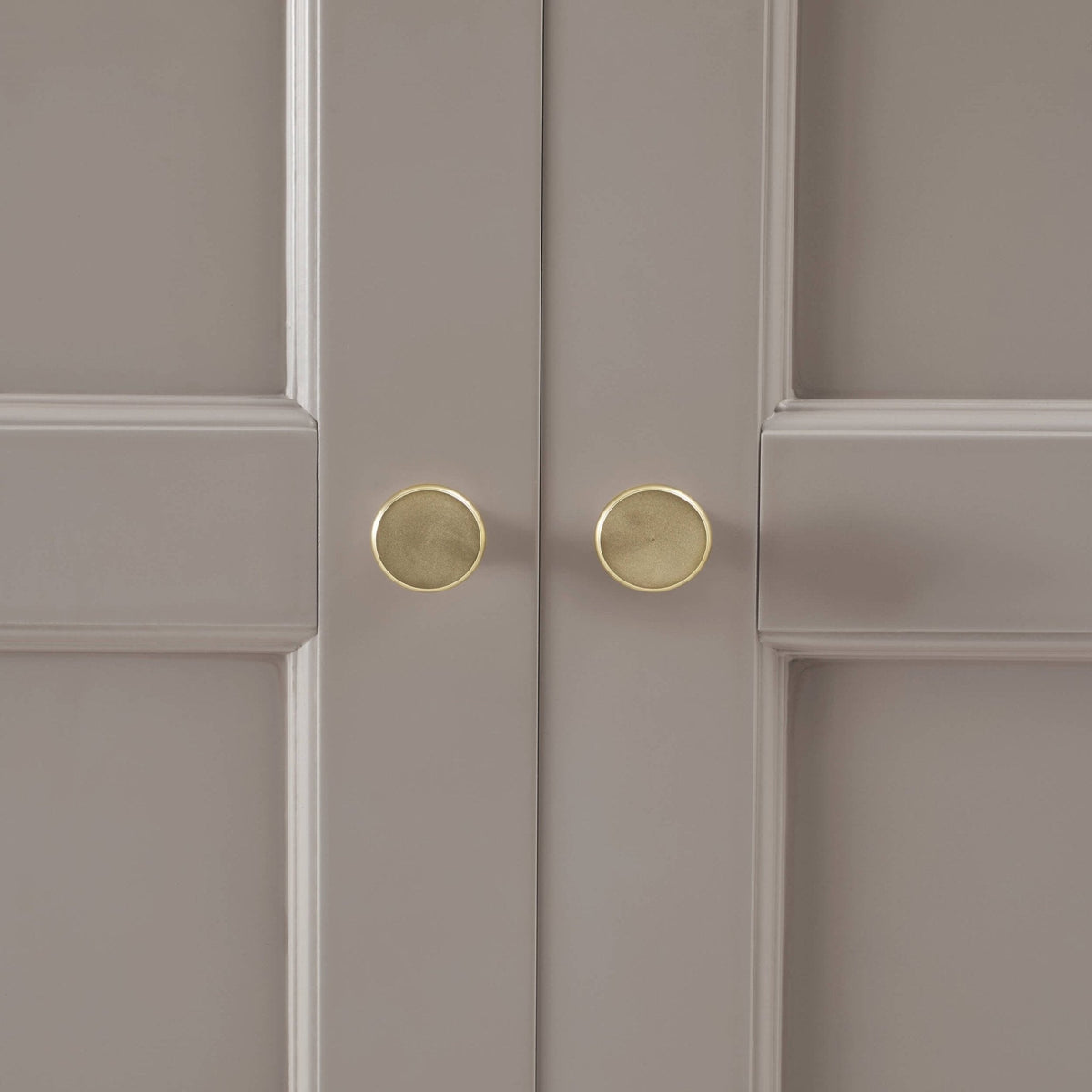 3 Door Wardrobe with Drawers - Taupe