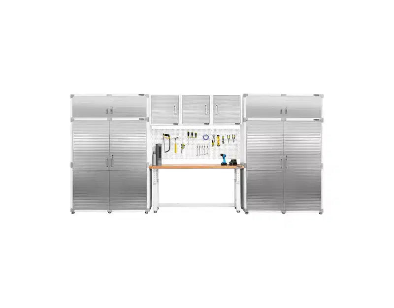 Set di 2 armadietti contenitori extra larghi Seville Classics UltraHD, 60 x 24
