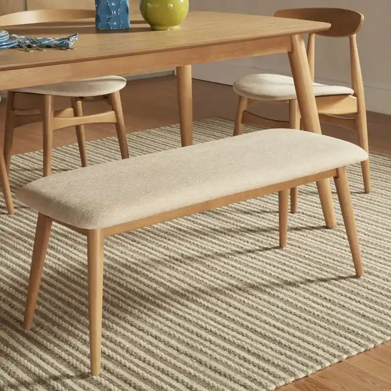Set da pranzo in rovere norvegese danese con gambe affusolate, di iNSPIRE Q Modern