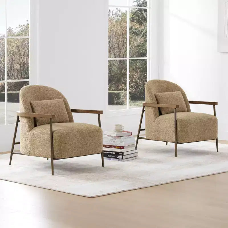 Poltrona moderna d'accento Spruce&Spring