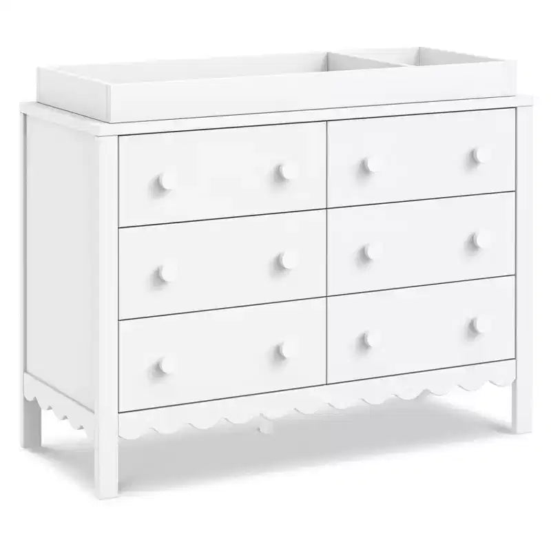 Cassettiera Scallop a 6 cassetti