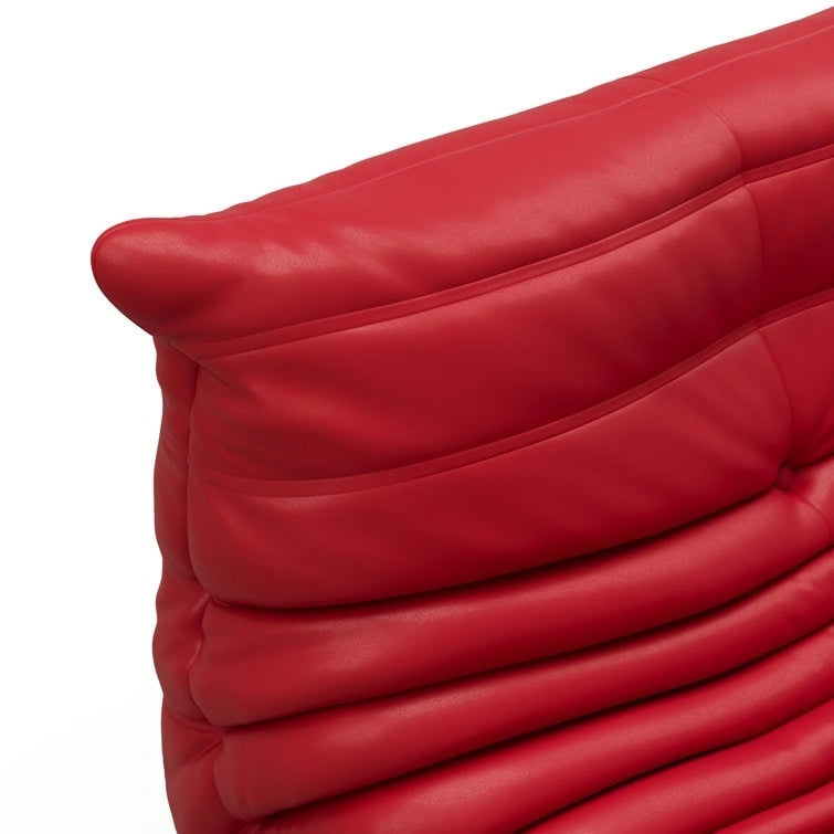 Furgle-Sofa aus Mikrofaserleder, ergonomisches Design, bequemes Bodensofa