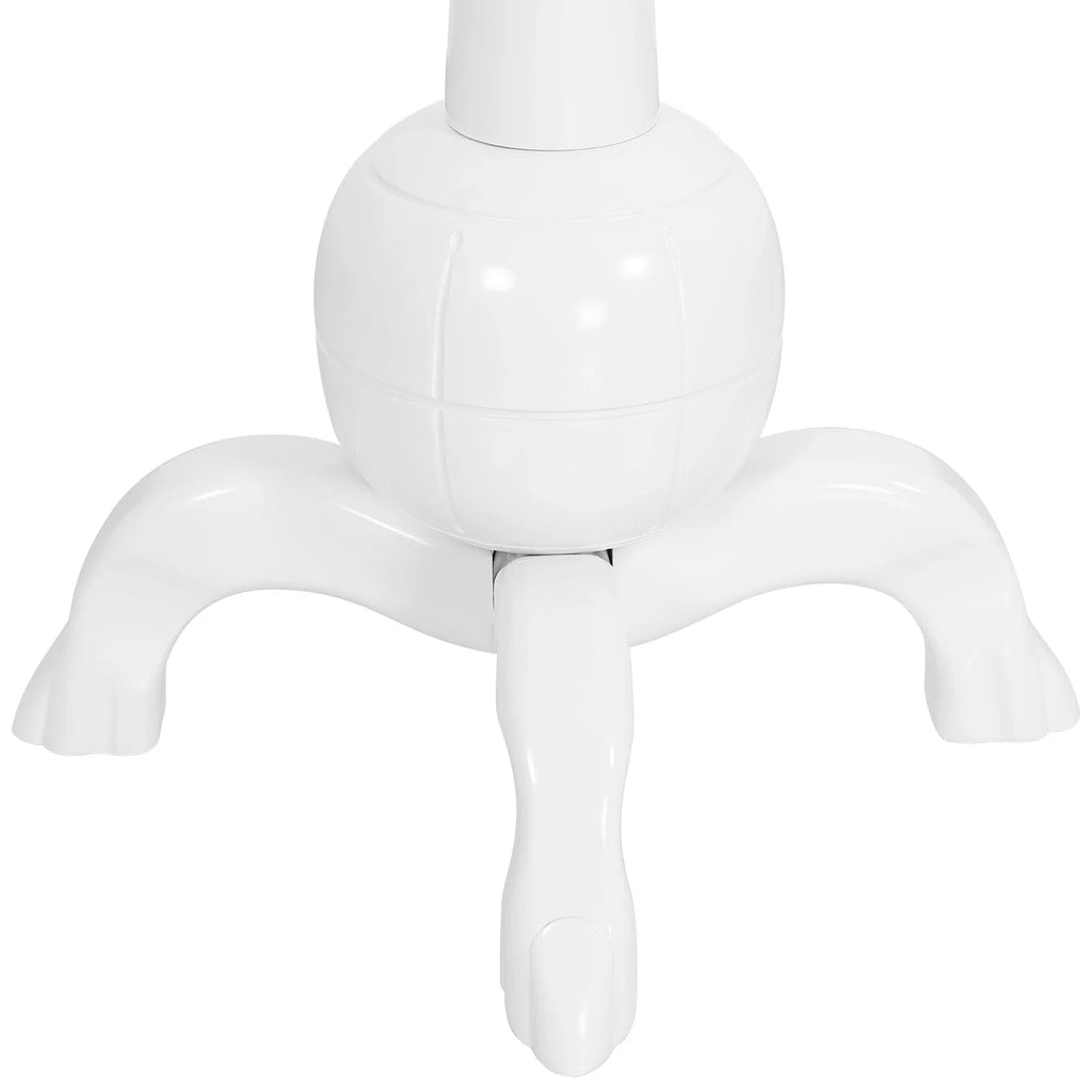 Appendiabiti autoportante in legno di gomma a forma di ramo con 8 ganci - 24.5W x 70.87H