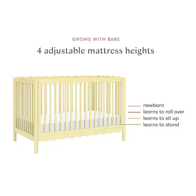 Lettino trasformabile 4 in 1 Babyletto Swell con kit di conversione in letto per bambini