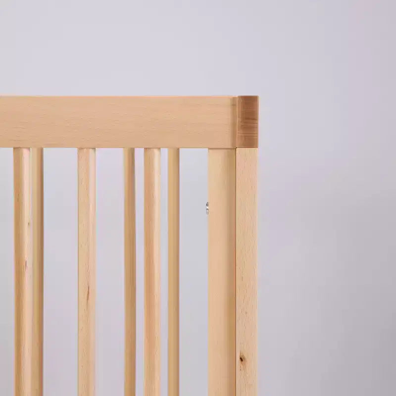 Lit bébé convertible 3-en-1, hêtre européen massif, certifié GREENGUARD Gold, fabriqué en Italie