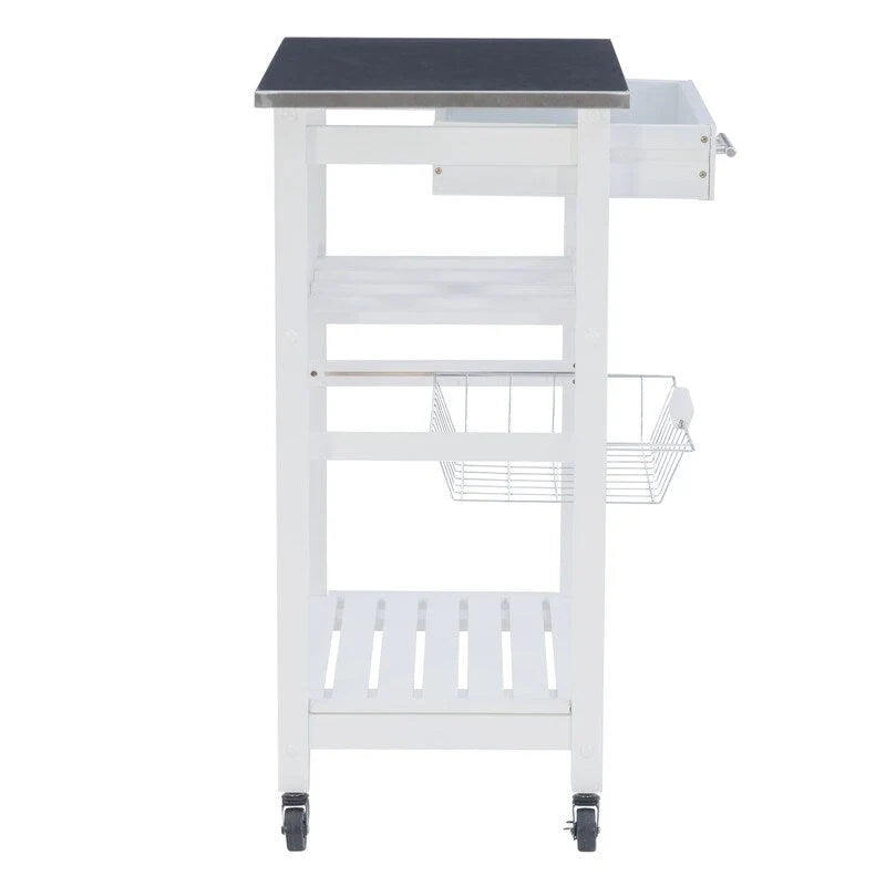 Carrello da cucina compatto e mobile Jake