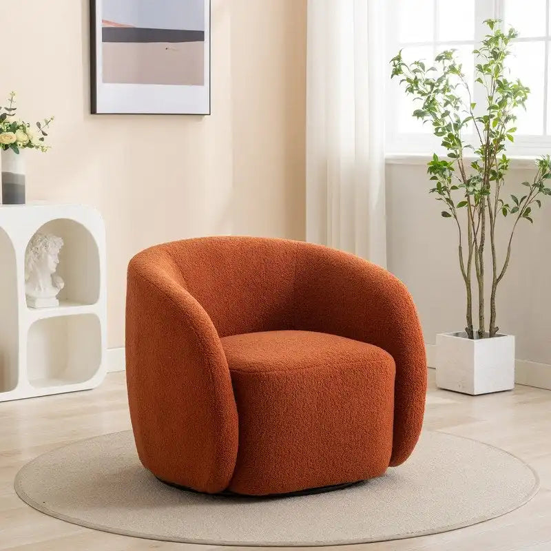SEYNAR modernes, glamouröses Polstersessel-Set mit 360-Grad-Drehfunktion, 2 Stück