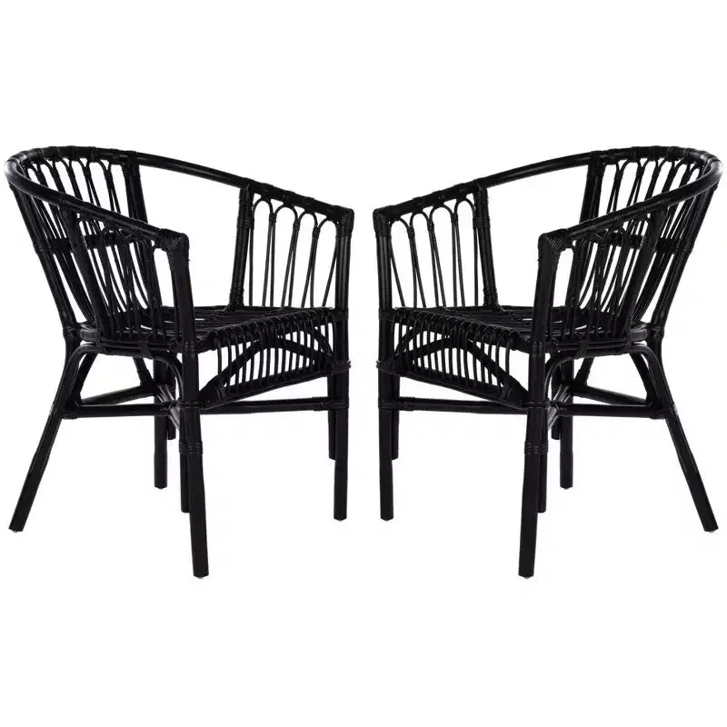 Adriana Rattan-Akzentstuhl - ACH6505 - 2er-Set - Safavieh
