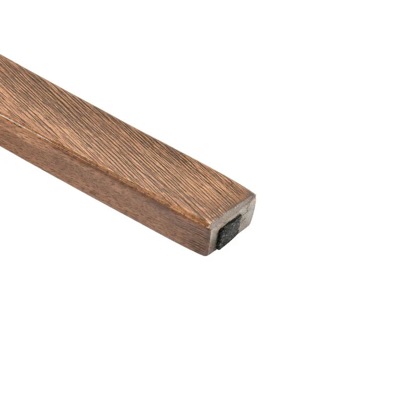 Set van 4 houten eetkamerstoelen met spijlenrugleuning