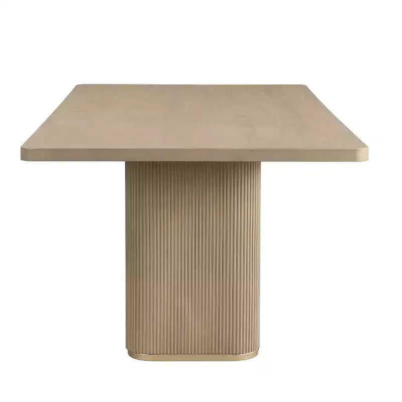 Set da pranzo moderno Christopher Knight Home Yodsak da 7 pezzi in legno e metallo con sedie girevoli a 180