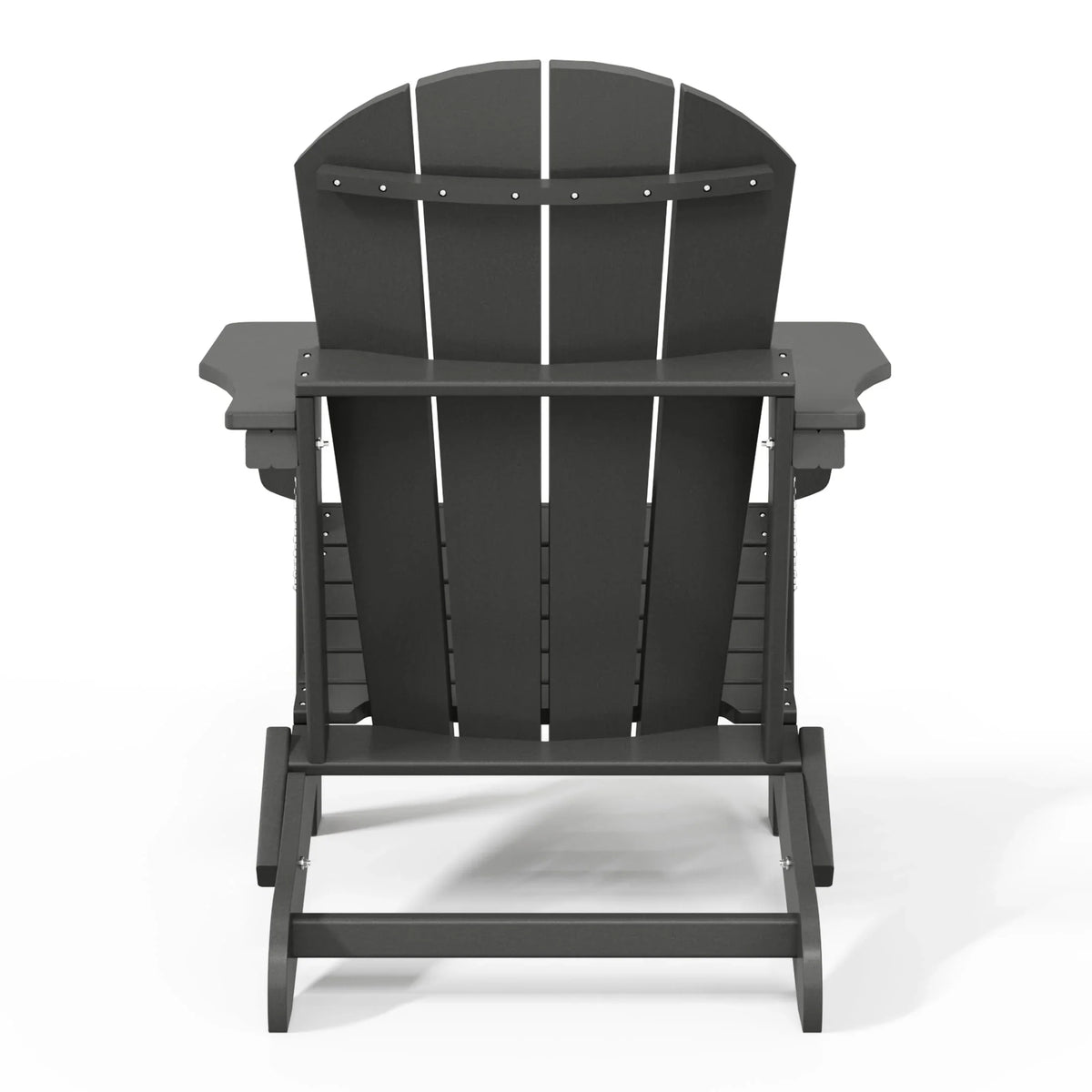 Polytrends Laguna Adirondack-Klappstuhl für die Terrasse, lichtecht und wetterbeständig