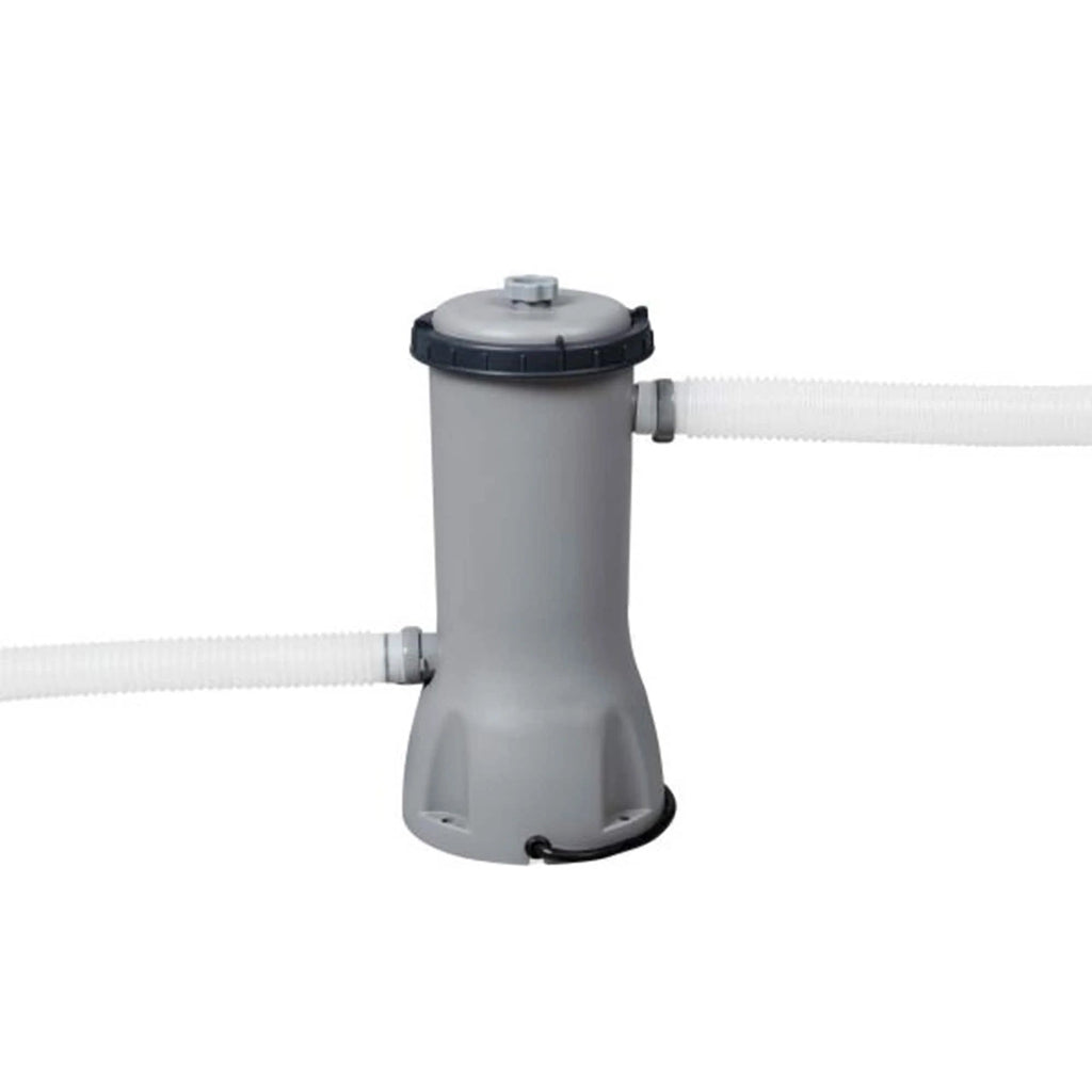 Rond bovengronds zwembad Bestway Steel Pro MAX met pomp en afdekzeil