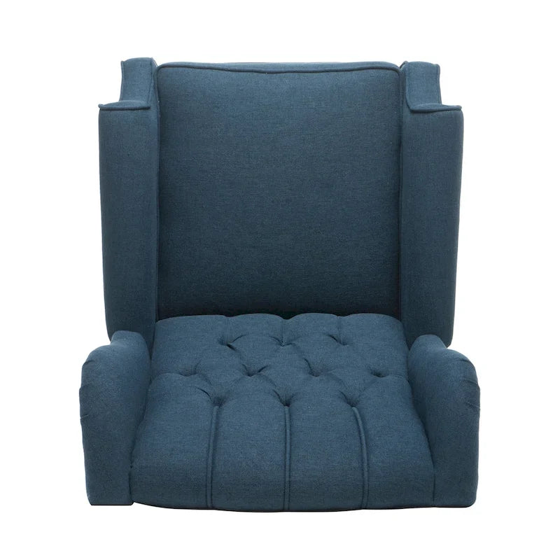 Fauteuils inclinables en tissu capitonné Walter (ensemble de 2) par Christopher Knight Home