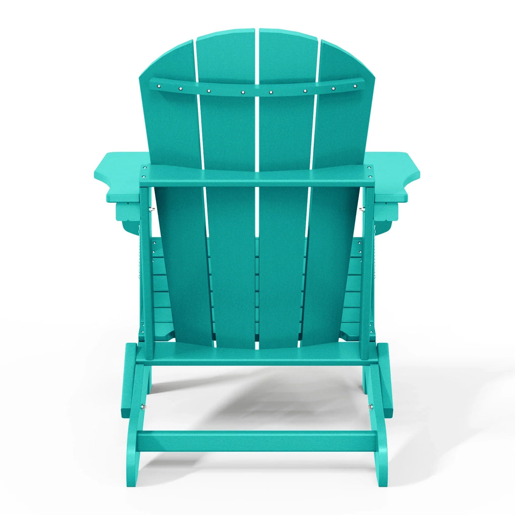 Polytrends Laguna Adirondack-Klappstuhl für die Terrasse, lichtecht und wetterbeständig