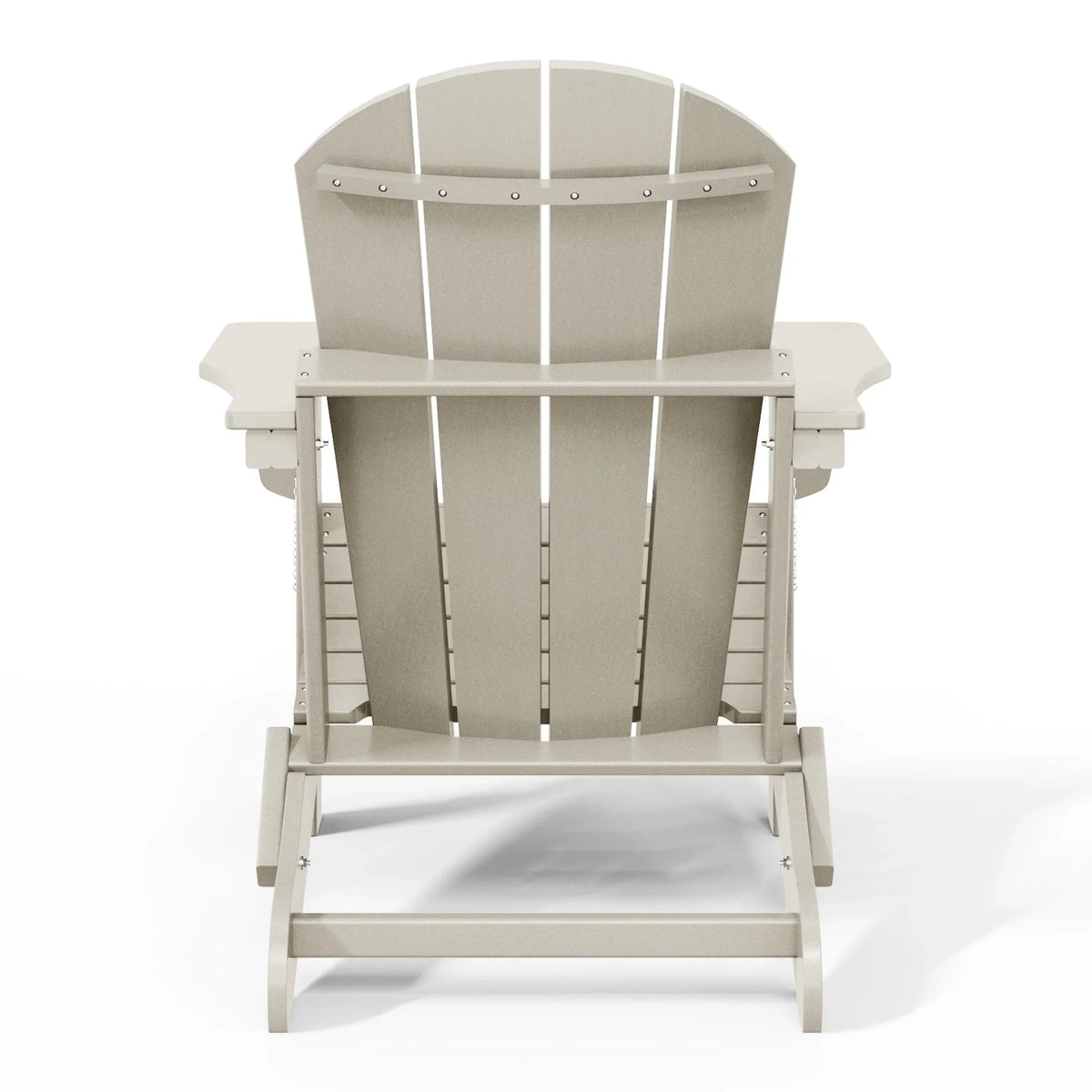 Polytrends Laguna Adirondack-Klappstuhl für die Terrasse, lichtecht und wetterbeständig