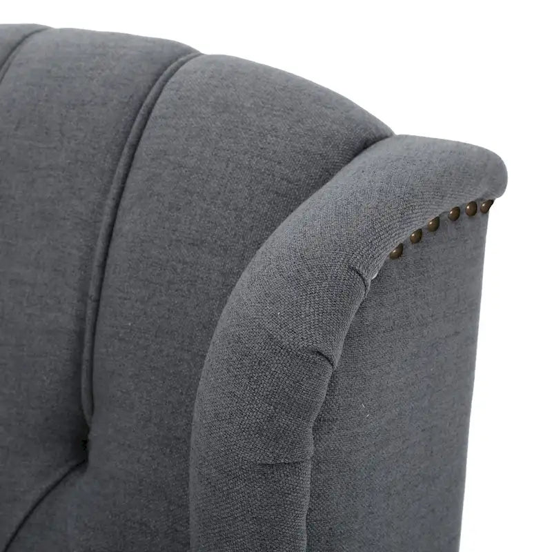 Fauteuils inclinables en tissu capitonné Walter (ensemble de 2) par Christopher Knight Home
