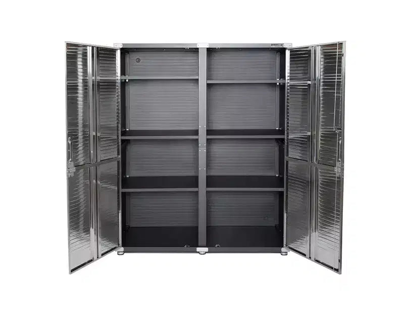 Set di 2 armadietti contenitori extra larghi Seville Classics UltraHD, 60 x 24