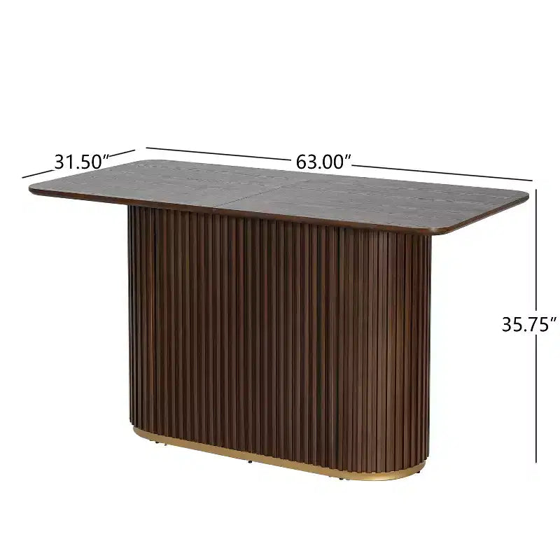 Christopher Knight Home Iwinie modernes 5-teiliges Esszimmer-Set mit rundem Holztisch mit Säulenfuß und gepolsterten Metall-Barhockern