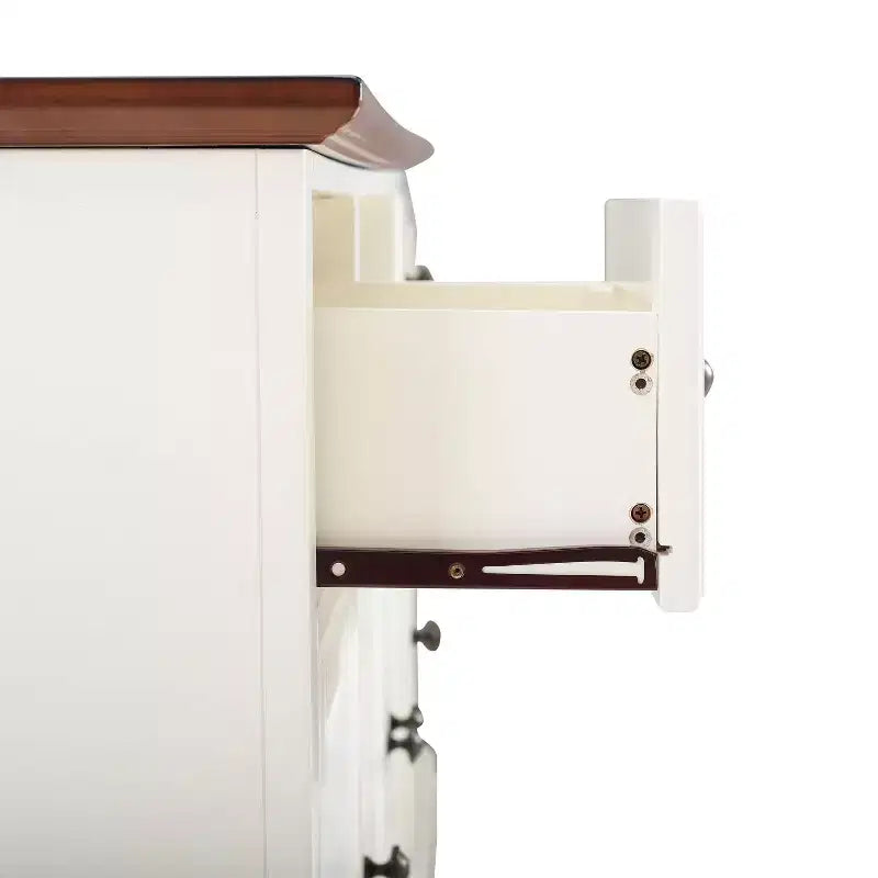 Meuble TV d’angle blanc pour téléviseurs jusqu’à 65, portes en verre biseauté, montage par une seule personne