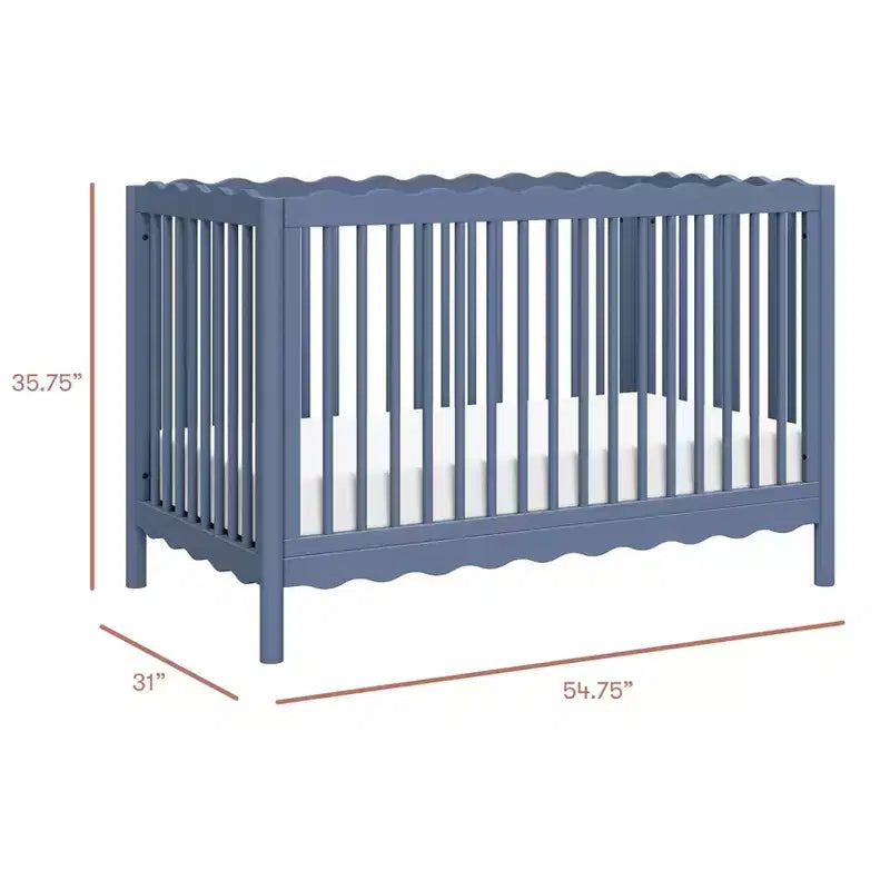 Lettino trasformabile 4 in 1 Babyletto Swell con kit di conversione in letto per bambini