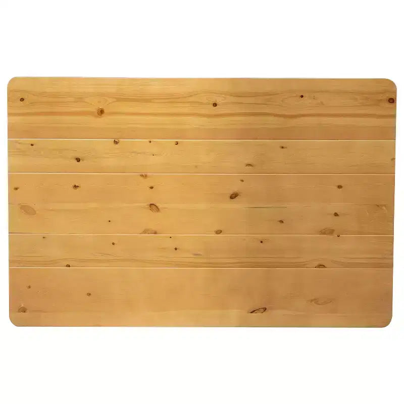 Tavolo da pranzo rettangolare in pino massello stile farmhouse Flash Furniture, 46 x 30