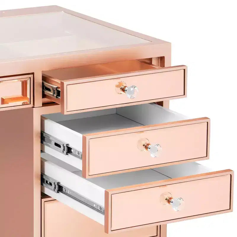 Table de maquillage miroir haut de gamme SlayStation Plus Impressions Vanity