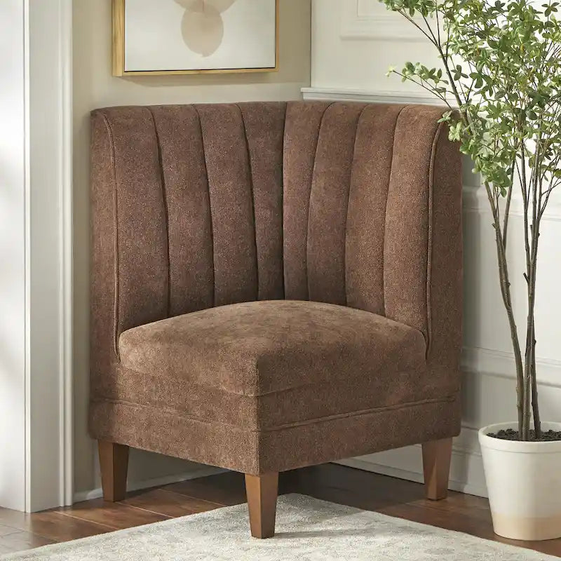 Set da banquette imbottita Lifestorey Kerrington a 3 pezzi con schienale trapuntato