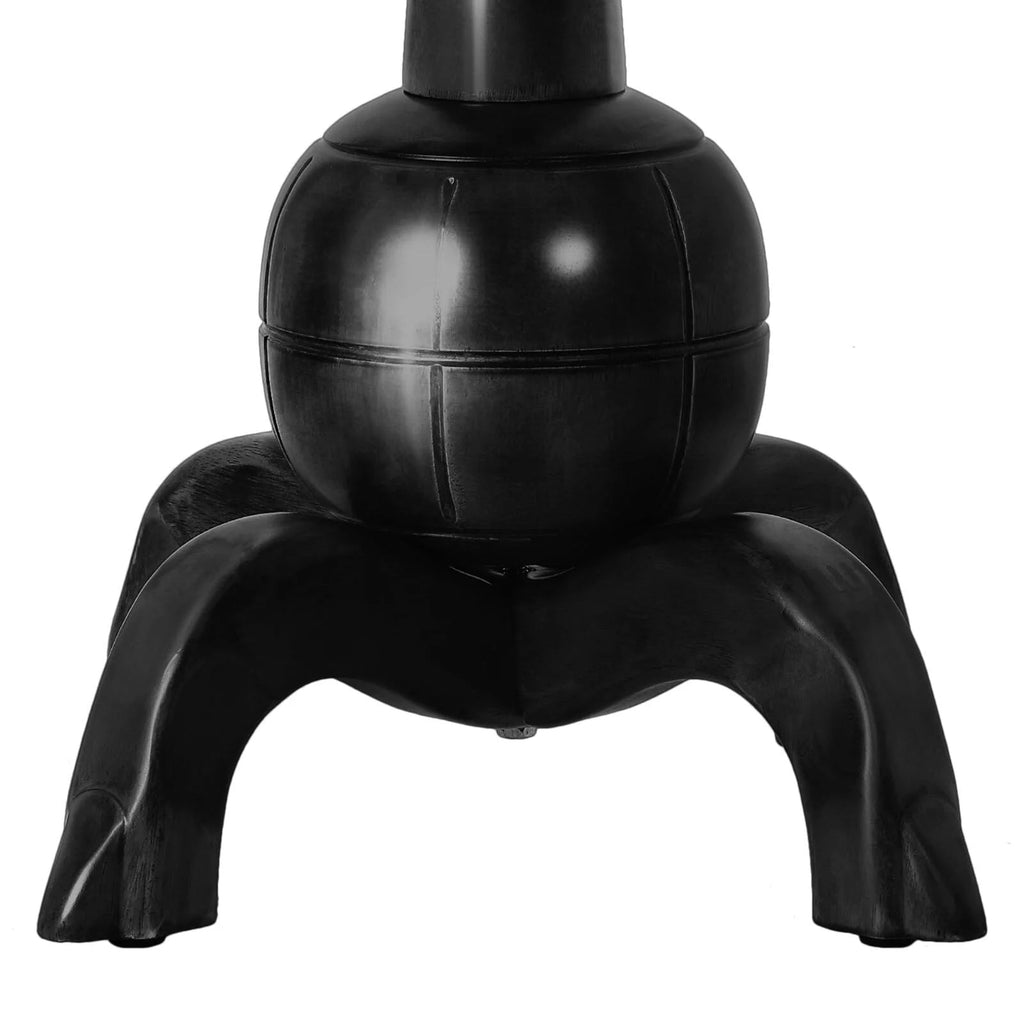 Appendiabiti autoportante in legno di gomma a forma di ramo con 8 ganci - 24.5W x 70.87H