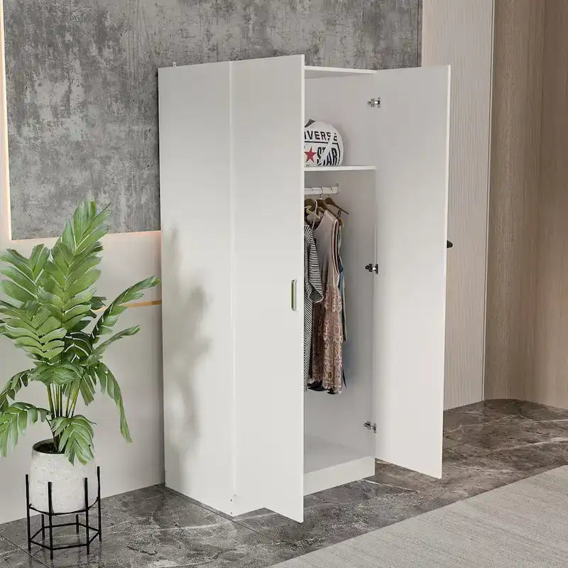 Armoire 5 niveaux avec 2 portes