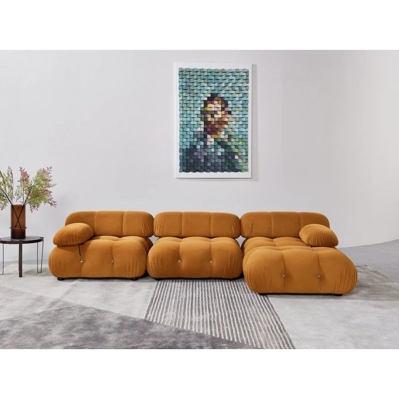 Daimion 4-teiliges Polsterecksofa