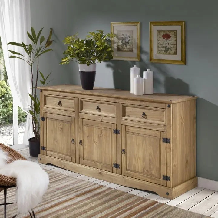 65 Holz-Buffetschrank im Landhausstil - Corona-Kollektion