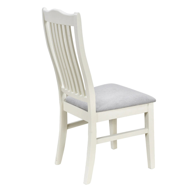 Ensemble de salle à manger en bois de 6 pièces avec 4 chaises et un banc, table avec tiroir