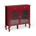 Credenza/buffet con ante in vetro Copper Grove Rawdon