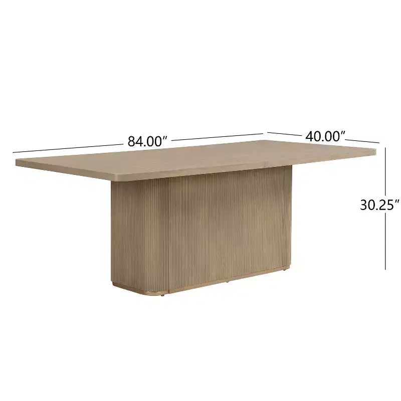 Set da pranzo moderno Christopher Knight Home Yodsak da 7 pezzi in legno e metallo con sedie girevoli a 180