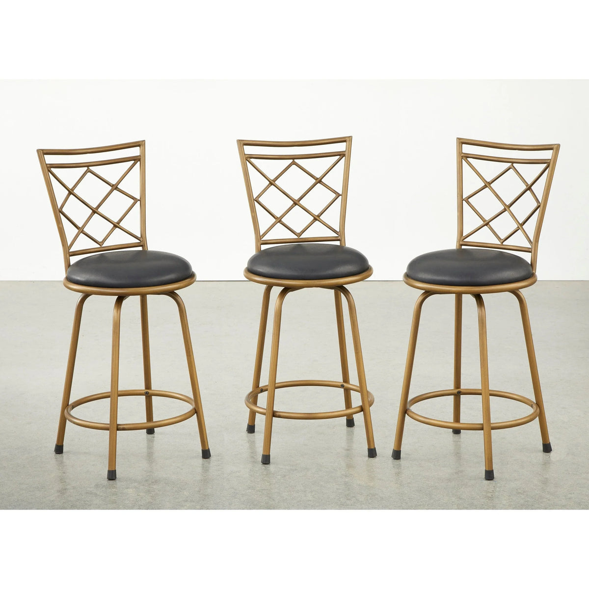 Simple Living Alyssa verstelbare draaikrukken (set van 3)