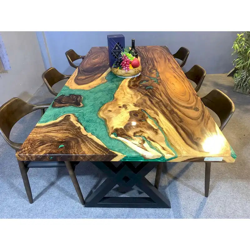 Kanab Creek Esstisch mit 90-Epoxidharzplatte