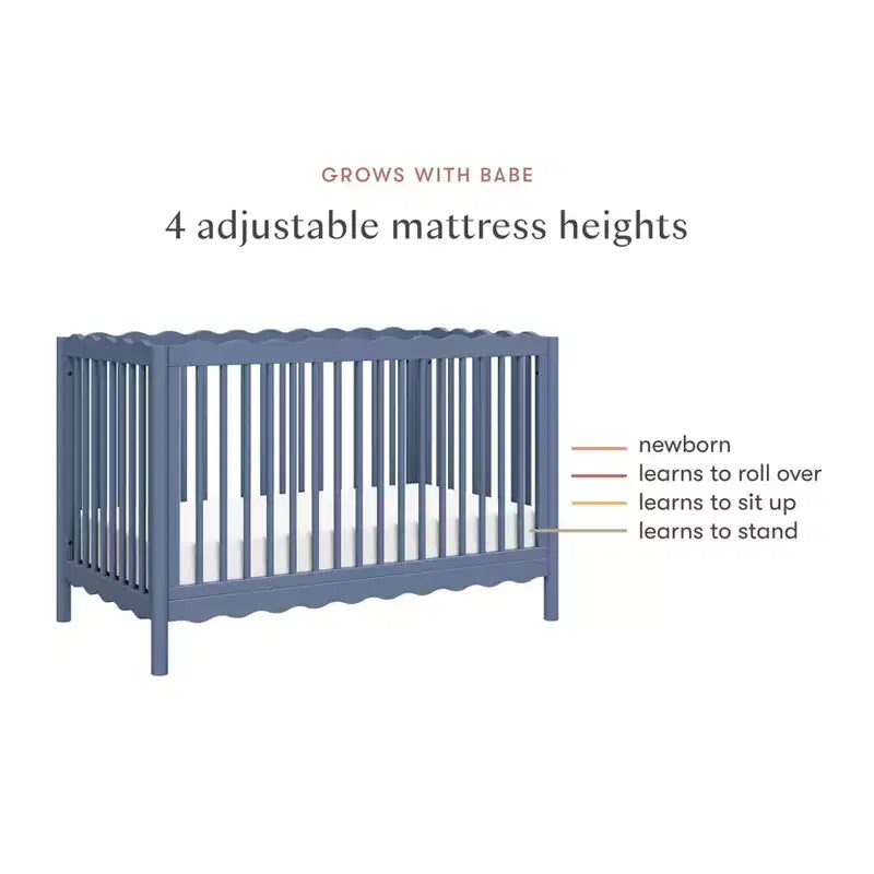 Lettino trasformabile 4 in 1 Babyletto Swell con kit di conversione in letto per bambini