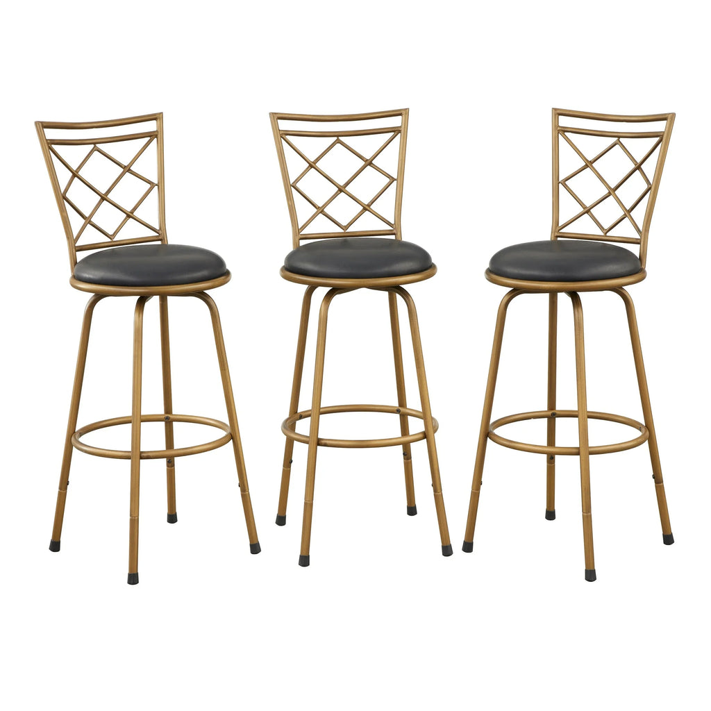 Simple Living Alyssa verstelbare draaikrukken (set van 3)